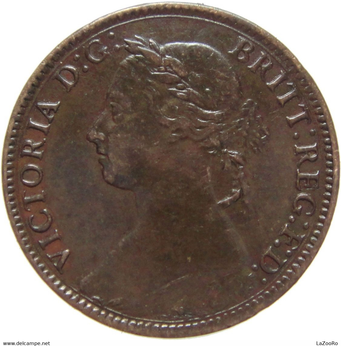 LaZooRo: United Kingdom 1 Farthing 1884 XF / UNC - B. 1 Farthing