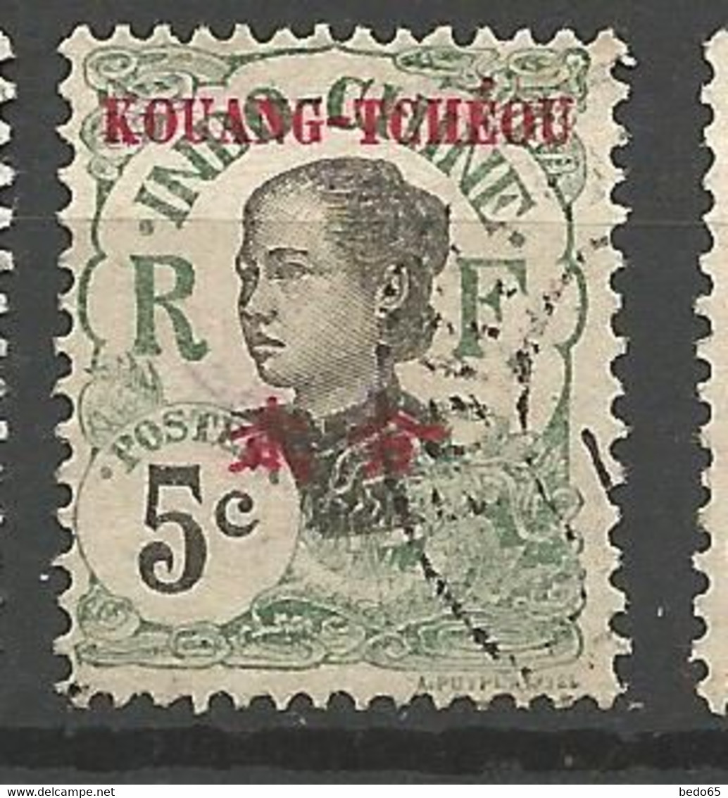 KOUANG-TCHEOU N° 21 OBL - Gebruikt