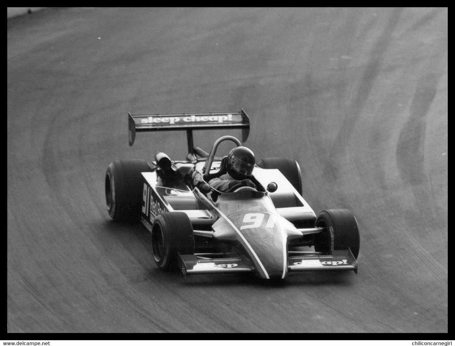 Photo Presse BERNARD ASSET - F1 - Formule 1 - ATLANTIC - Pilote - ALPINE - Course Circuit - 24 X 17,8 Cm Environ - Automobile - F1