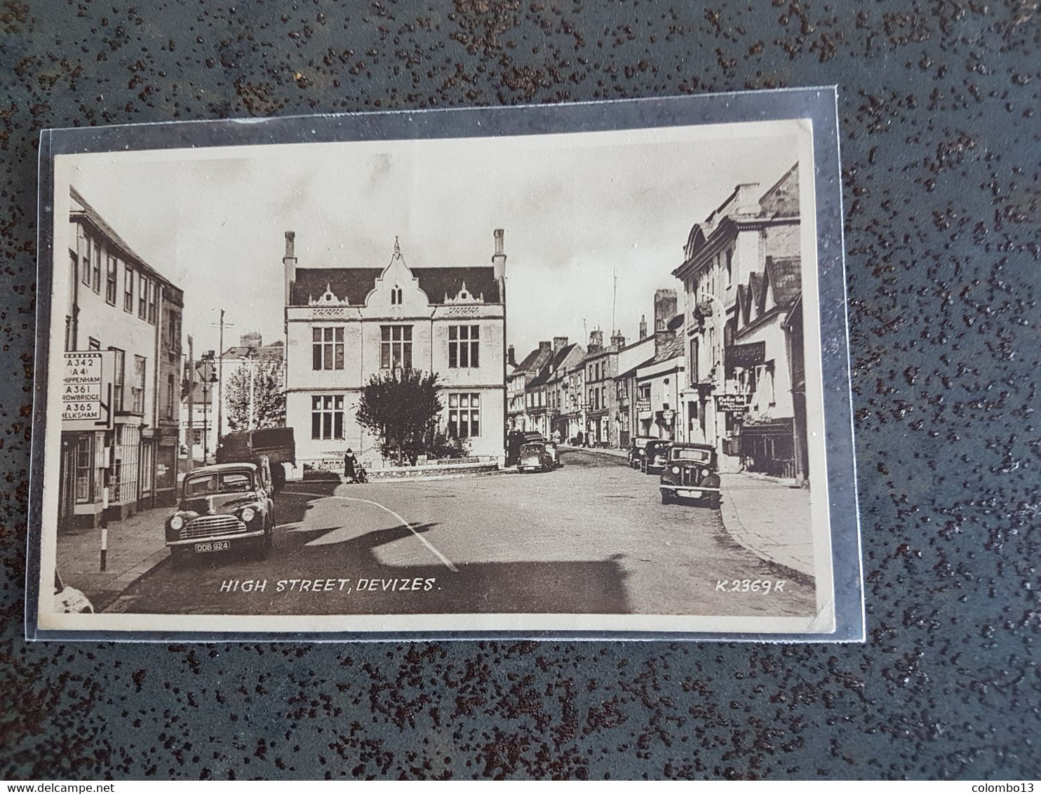 ANGLETERRE ENGLAND HIGH STREET DEVIZES 1932 - Sonstige & Ohne Zuordnung