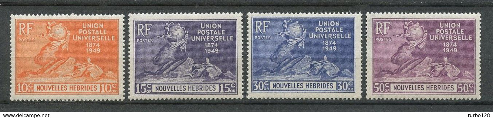 Nlle Hébrides 1949  N° 136/139 * Neufs MH Infime Trace De Charnière Superbes C 12 € Monument De Berne - Ungebraucht