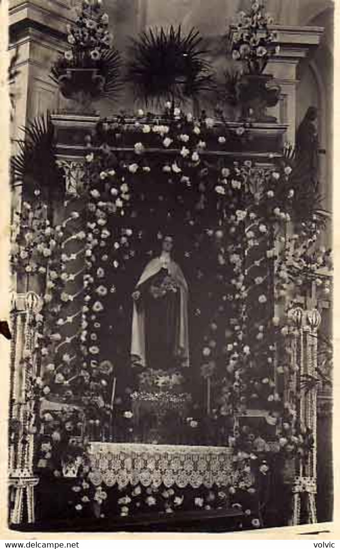 57 - CREUTZWALD - Intérieur église - Carte Photo Kroenner - Boulay - Creutzwald