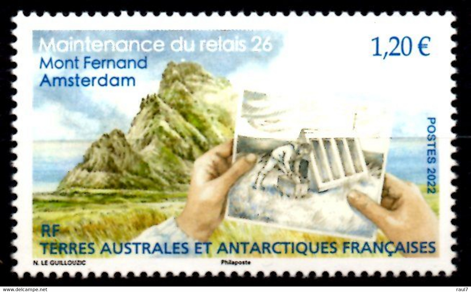 T.A.A.F. // F.S.A.T. 2022 - Communications, Relais 26 - 1 Val Neufs // Mnh - Neufs