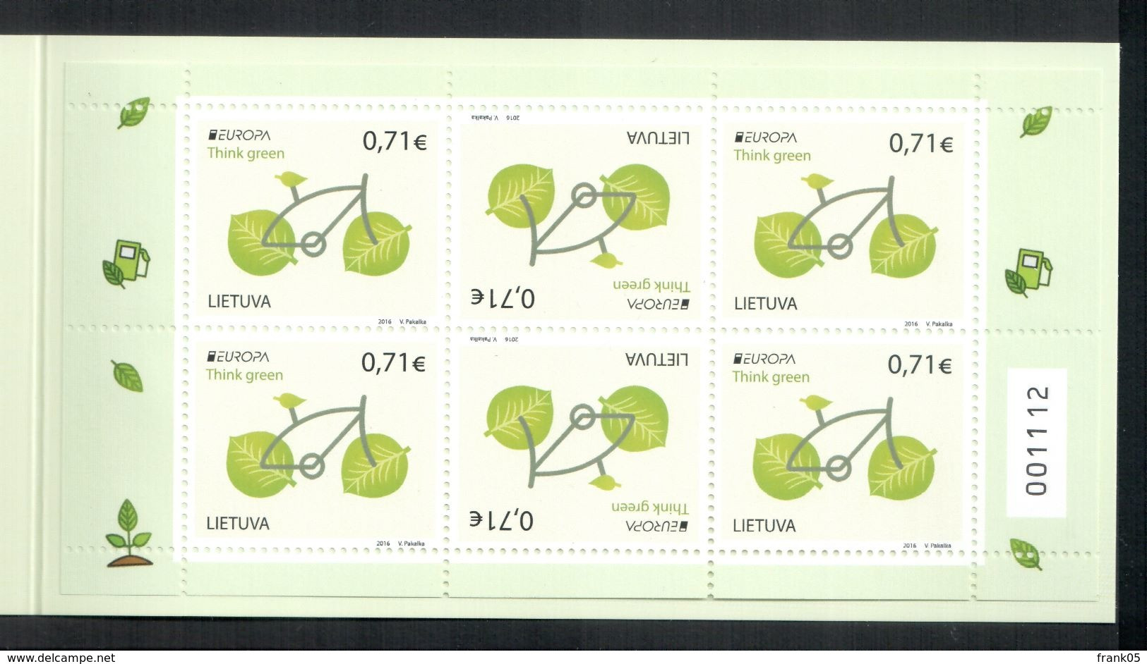 Litauen / Lithuania / Lituanie 2016 Markenheft/booklet EUROPA ** - 2016