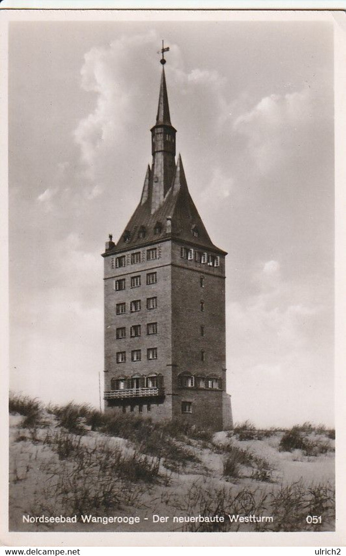 AK Nordseebad Wangerooge - Der Neuerbaute Westturm (58979) - Wangerooge