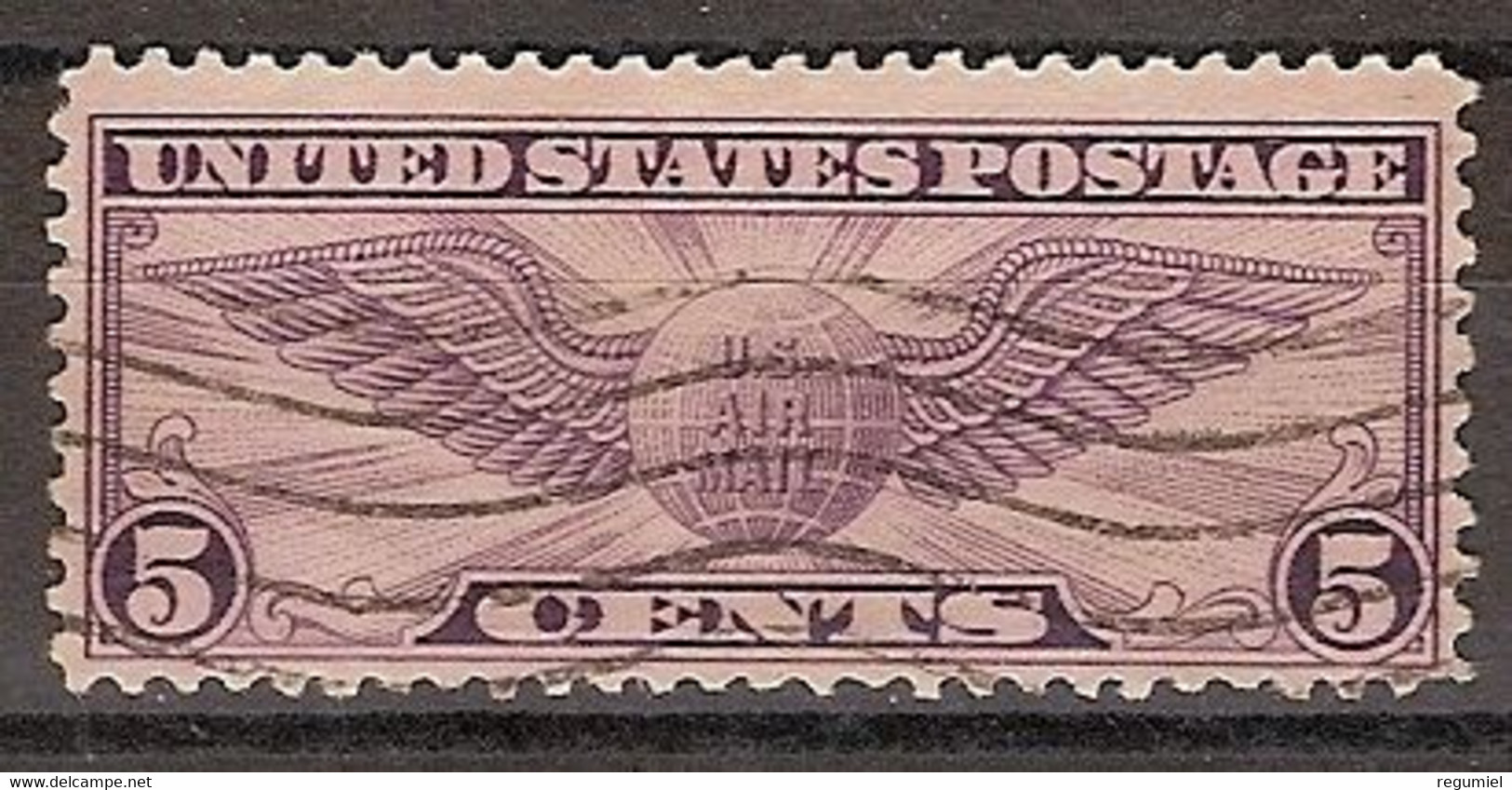 Estados Unidos Aereo U 012 (o) Usado. 1930 - 1a. 1918-1940 Used