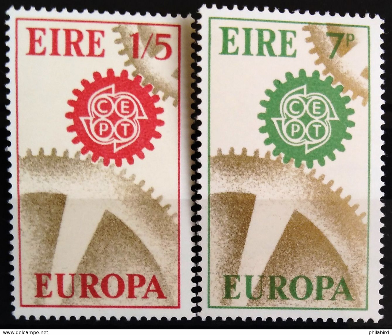 EUROPA 1967 - IRLANDE                    N° 191/192                        NEUF** - 1967