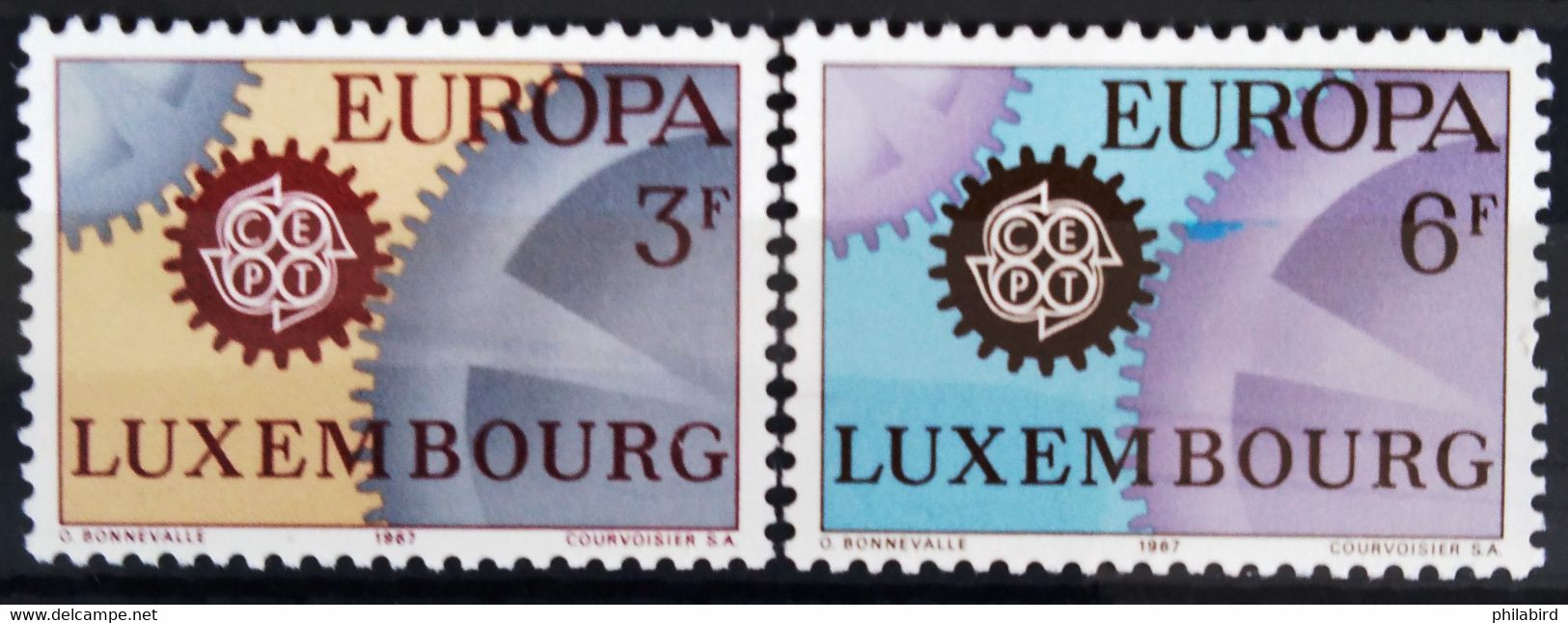 EUROPA 1967 - LUXEMBOURG                    N° 700/701                        NEUF** - 1967