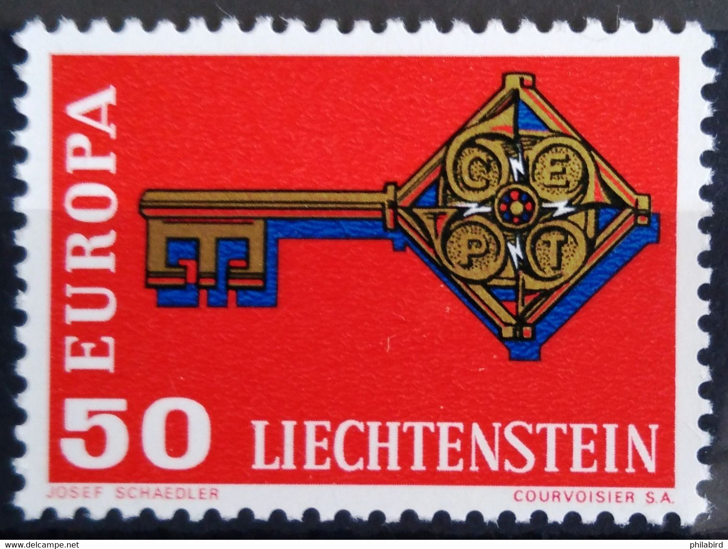 EUROPA 1968 - LIECHTENSTEIN                  N° 446                       NEUF** - 1968