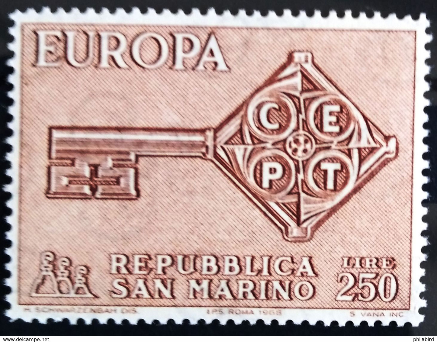 EUROPA 1968 - SAINT MARIN                  N° 720                       NEUF** - 1968