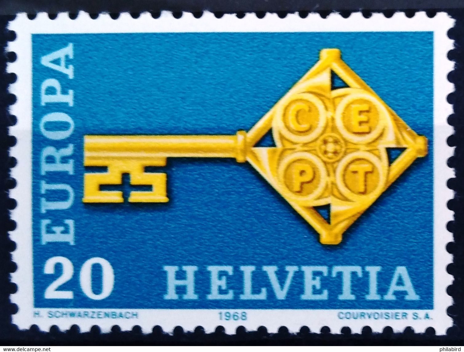 EUROPA 1968 - SUISSE                  N° 806                       NEUF** - 1968