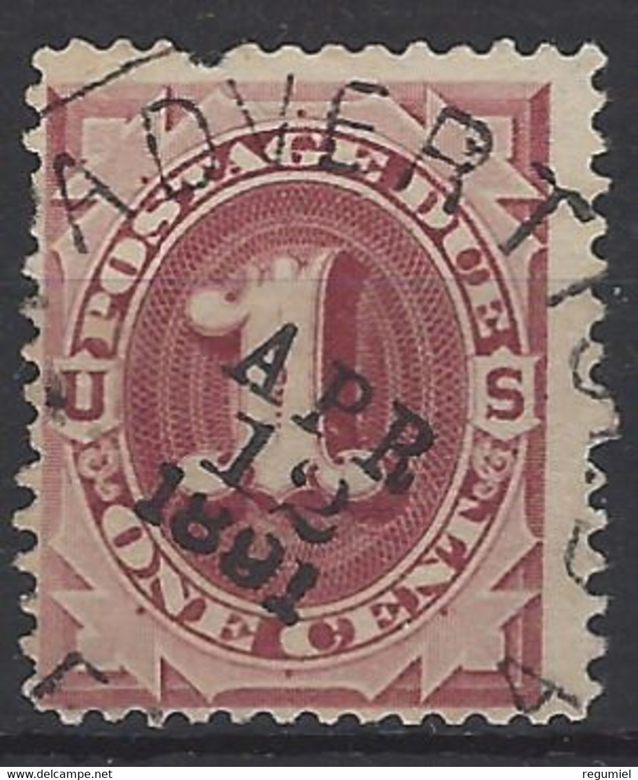 Estados Unidos Tasas U 15 (o) Usado. 1891 - Expres & Aangetekend