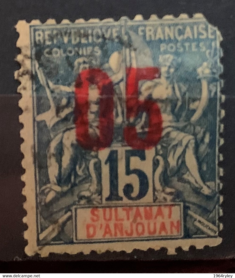 ANJOUAN -(0) - 1912 - # 22 - Oblitérés