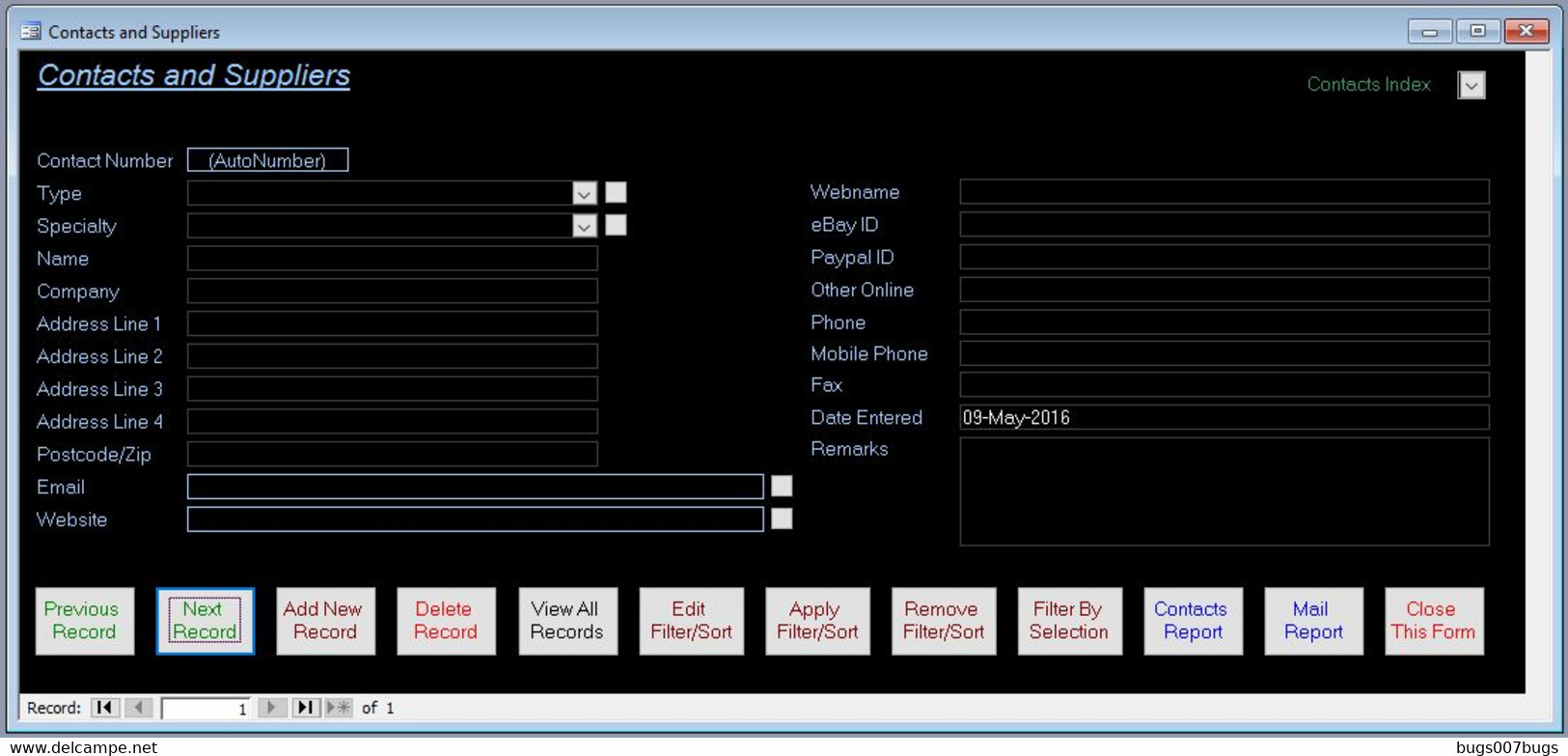 Stamp Collectors Image Database Software Pro 2016