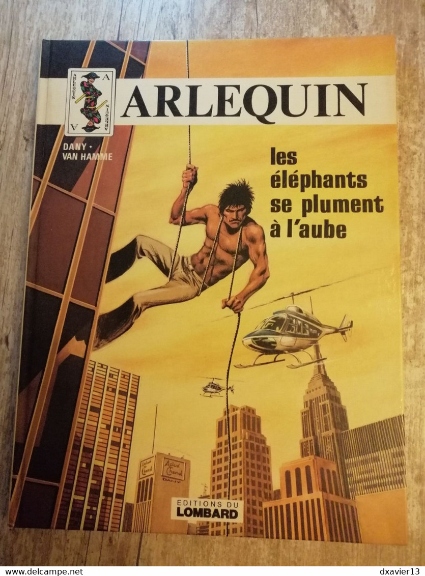 Bande Dessinée - Arlequin - Les Eléphants Se Plument à L'Aube (1979) - Arlequin