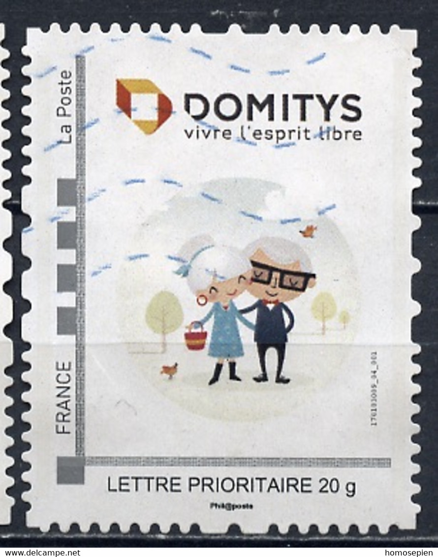 France - Frankreich Timbre Personnalisé 2008 Y&T N°IDT13-001 - Michel N°BS(?) (o) - Domitys - Used Stamps