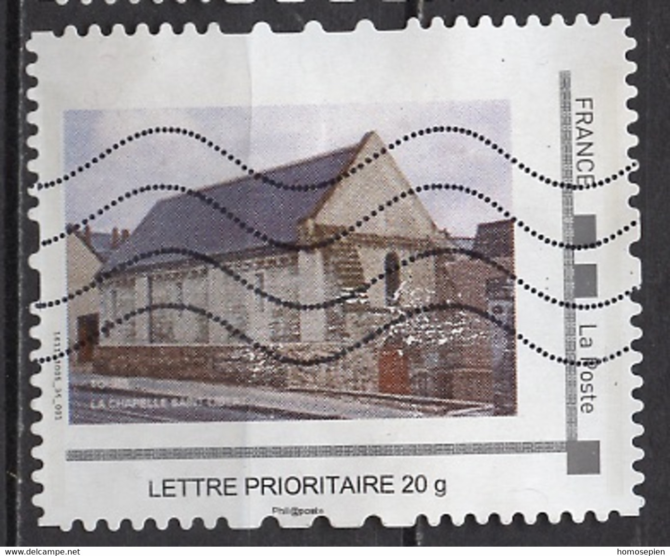 France - Frankreich Timbre Personnalisé 2007 Y&T N°MTAM01-007 - Michel N°BS(?) (o) - Chapelle Saint Libert - Used Stamps