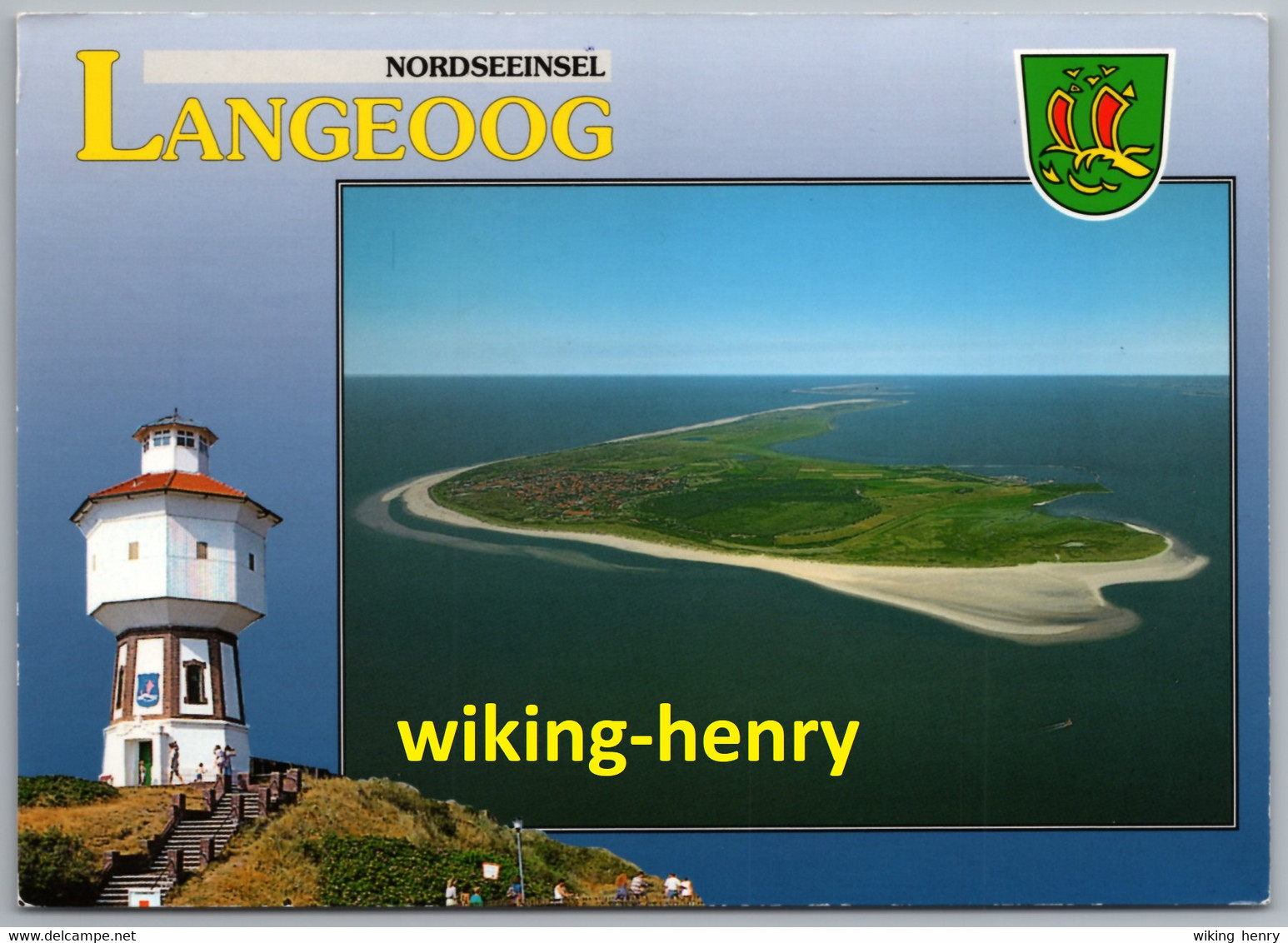 Langeoog - Luftbild 8   Mit Leuchtturm - Langeoog