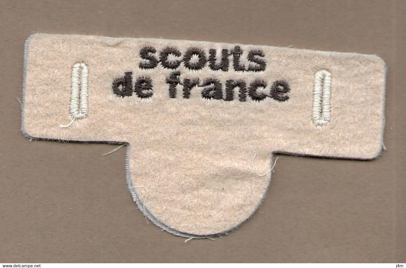 INSIGNE Ancien De SCOUTS De FRANCE En Feutre.. SCOUTISME, SCOUT - Movimiento Scout