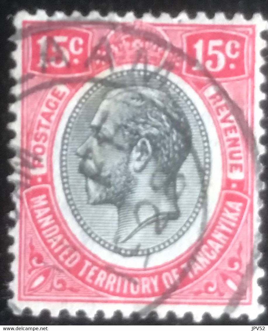 Tanganyika - C5/20 - (°)used - 1927 - Michel 84 - Koning George V - Tanganyika (...-1932)