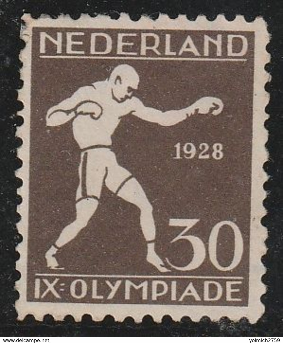 Yt 206 (*) Olympiade 1928 Boxe (neuf Sans Gomme) - Nuevos