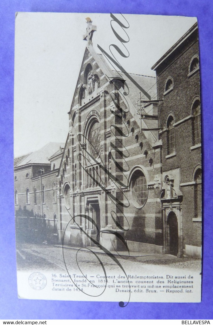 Sint Truiden 3 X Cp-St Pieterskerk-& Kerk En Klooster Minderbroeders  & Redemtoristen - Sint-Truiden