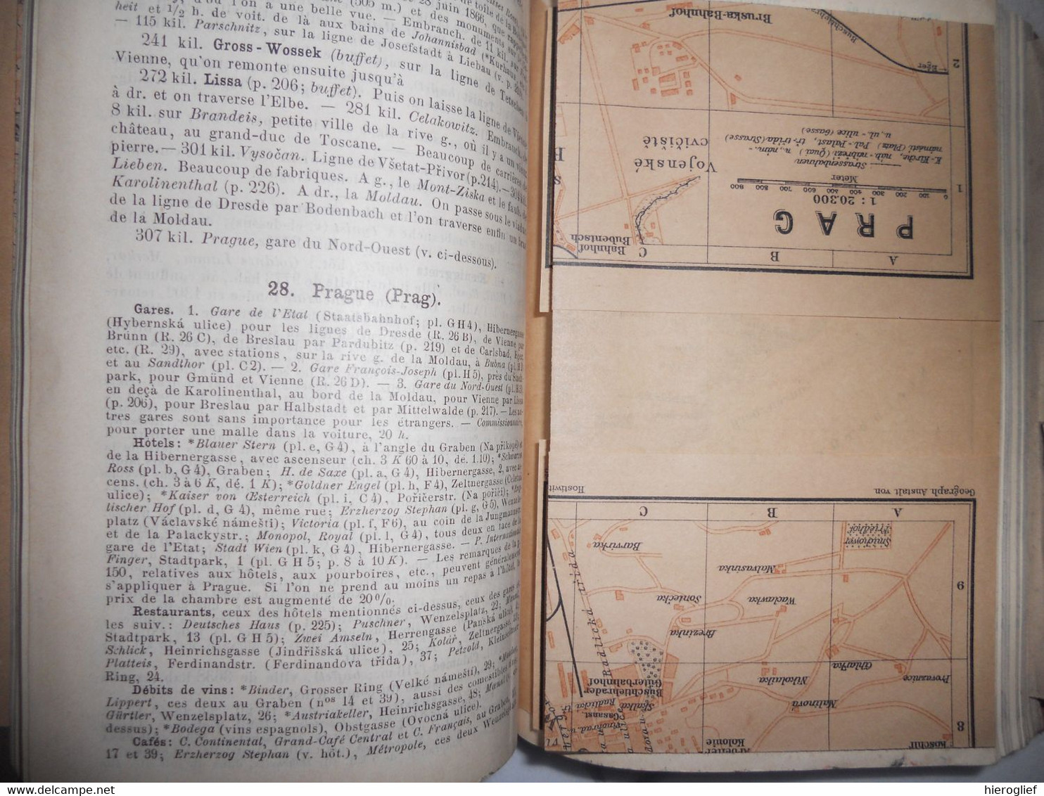 BAEDEKER : ALLEMAGNE du SUD & AUTRICHE - 1902 manuel du voyageur 45 maps 36 plans