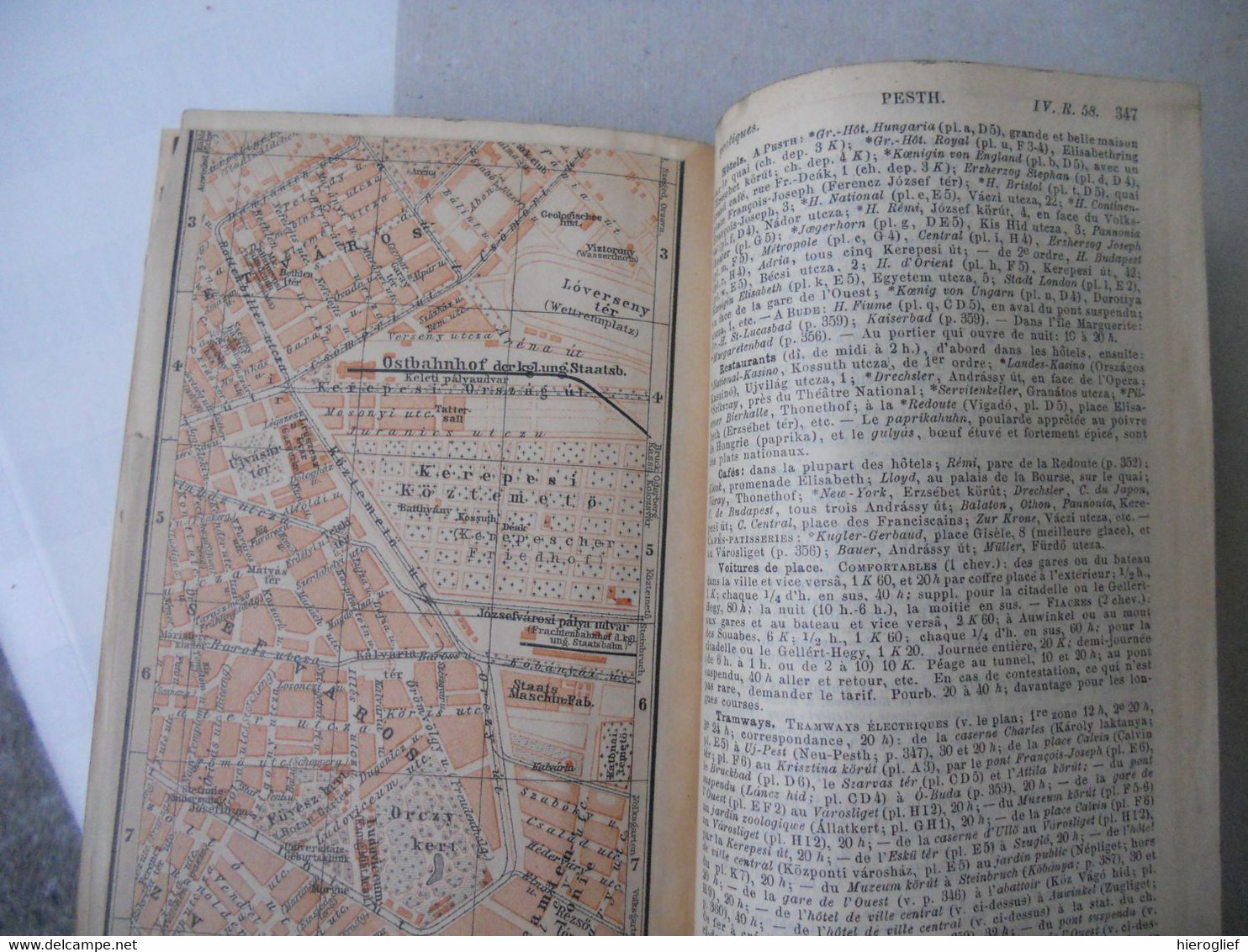 BAEDEKER : ALLEMAGNE du SUD & AUTRICHE - 1902 manuel du voyageur 45 maps 36 plans