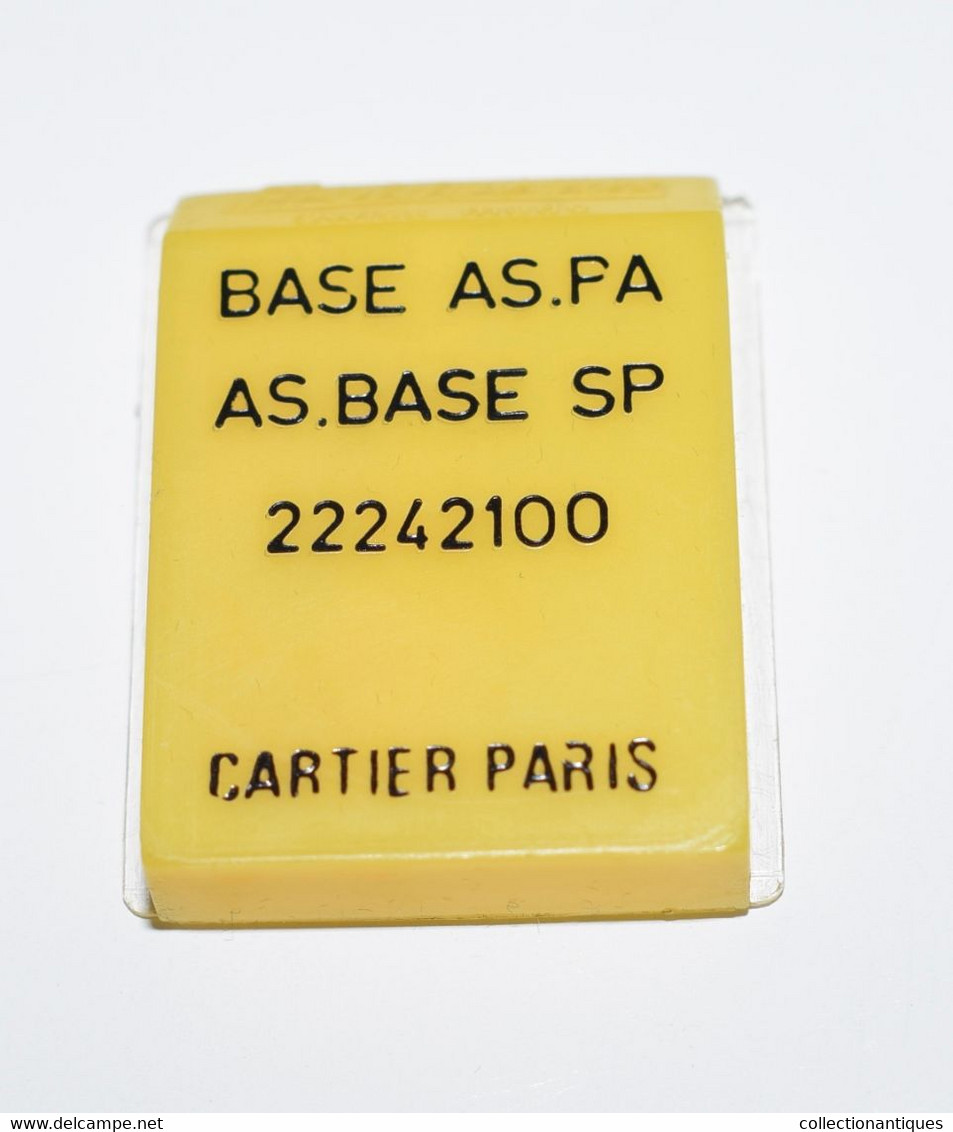 Must De Cartier Base AS Pour Briquet  Plaqué Argent - - Supplies And Equipment