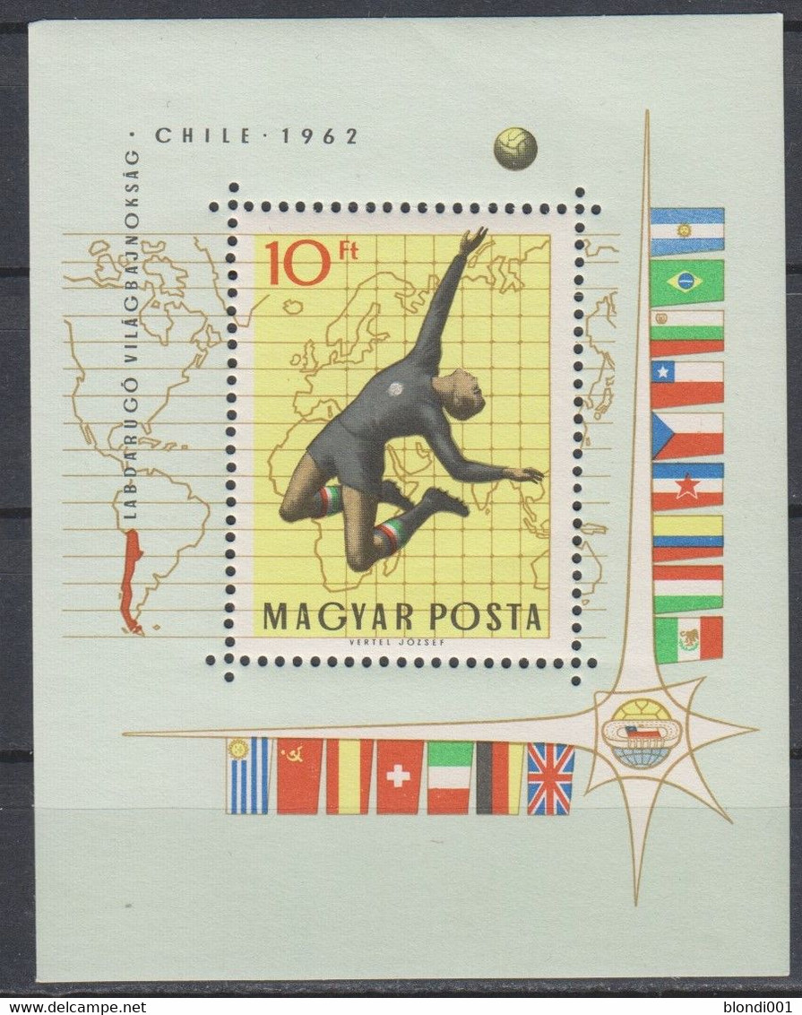 Soccer World Cup 1962 - Football - HUNGARY - S/S MNH - 1962 – Chile