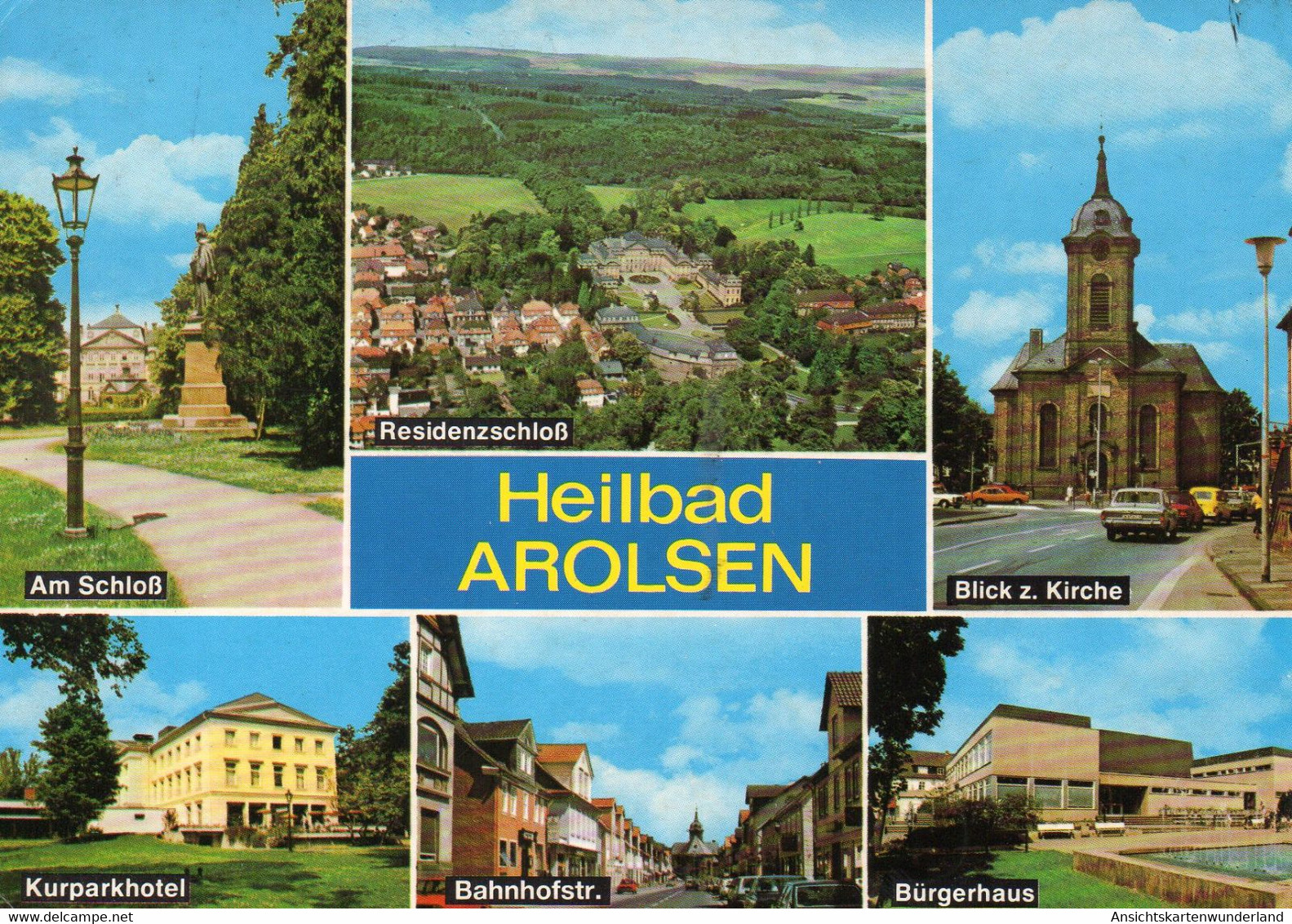 011965  Heilbad Arolsen  Mehrbildkarte - Bad Arolsen