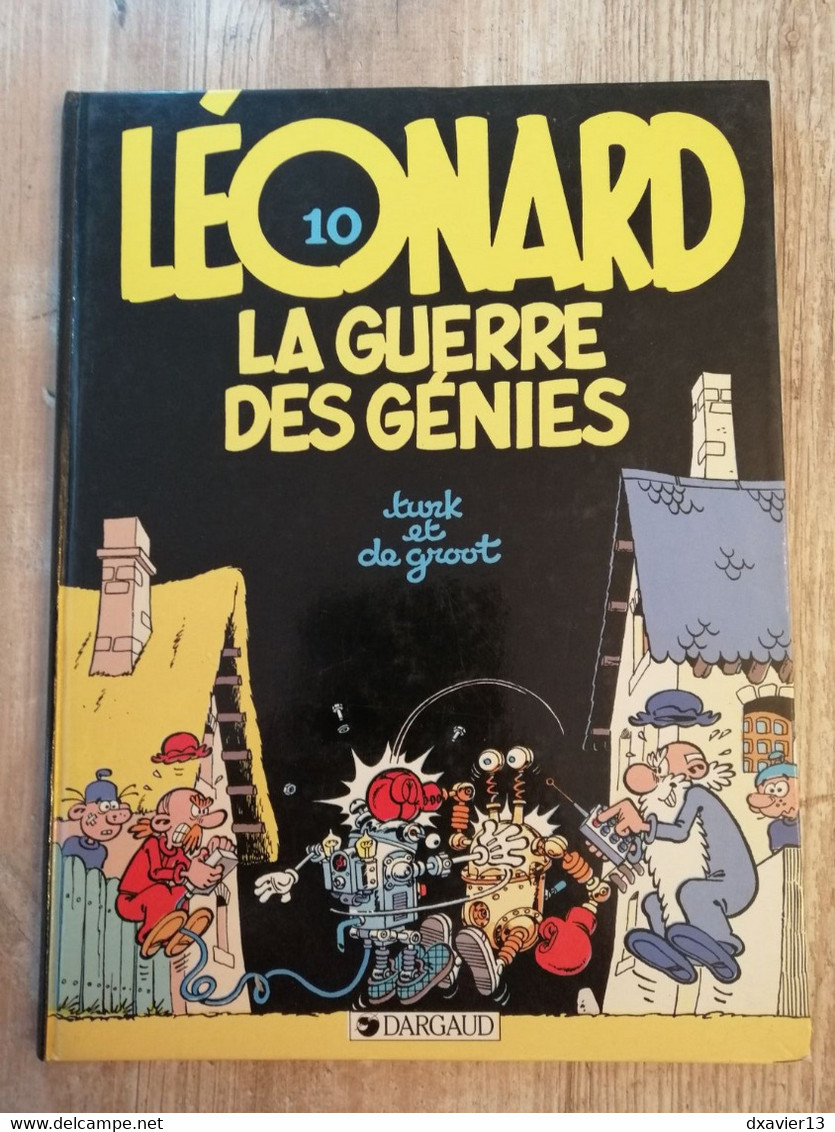 Bande Dessinée - Léonard 10 - La Guerre Des Génies (1983) - Léonard