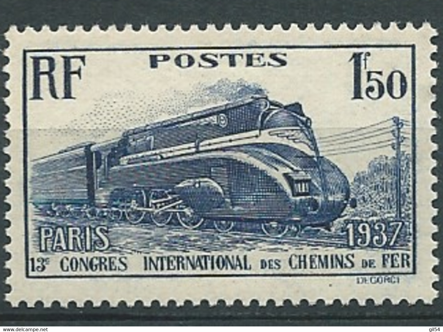 France - Yvert N° 340 ** , 1 Valeur Neuve Sans Trace De Charnière, (cote Yvert = 18 Euros)  - Bip 6207 - Nuovi