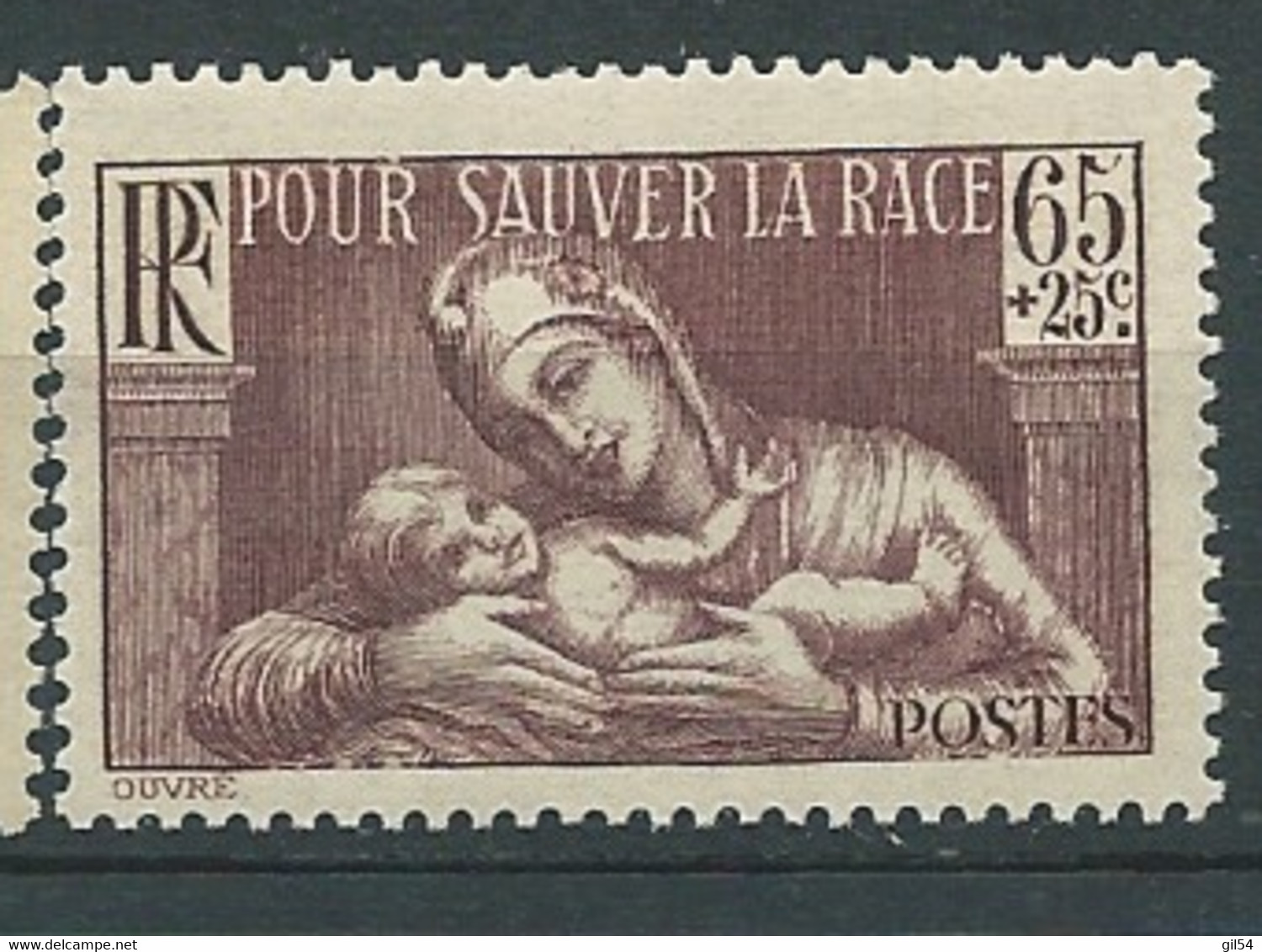 France - Yvert N° 356 ** , 1 Valeur Neuve Sans Trace De Charnière, (cote Yvert = 6 Euros)  - Bip 6209 - Nuevos