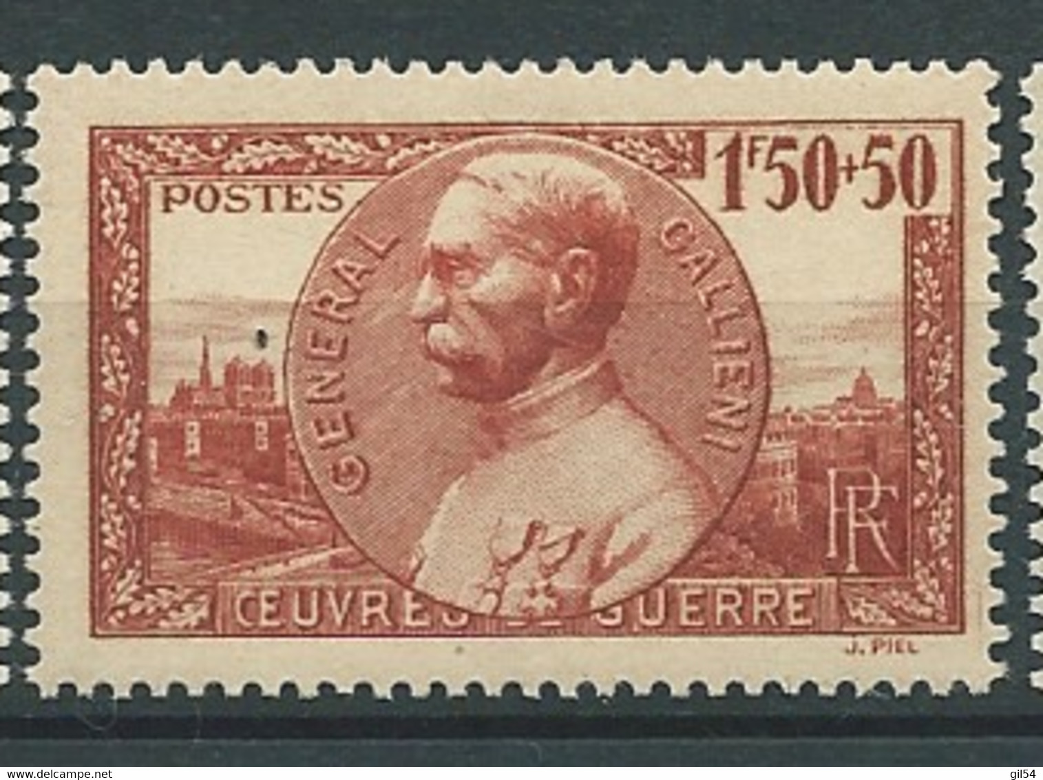 France - Yvert N° 456 ** , 1 Valeur Neuve Sans Trace De Charnière, (cote Yvert = 10 Euros)  - Bip 6212 - Neufs