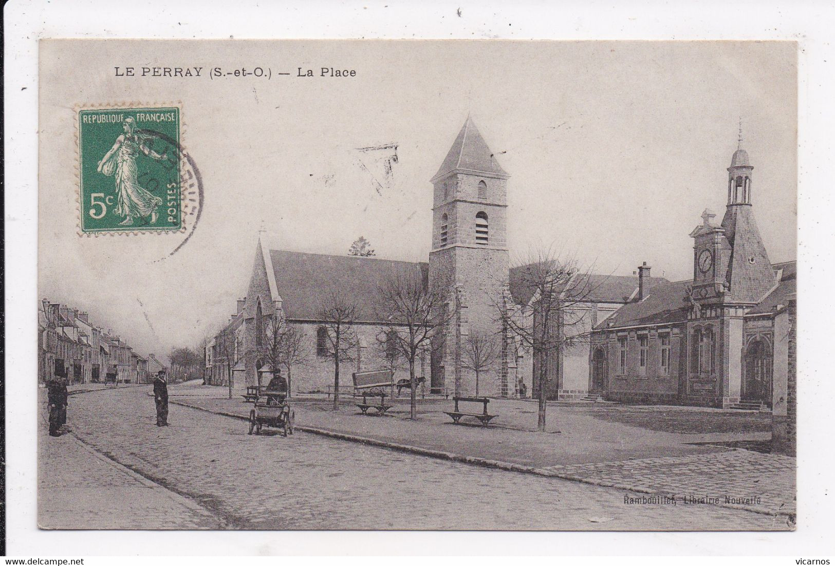 CP 78 LE PERAY La Place - Le Perray En Yvelines