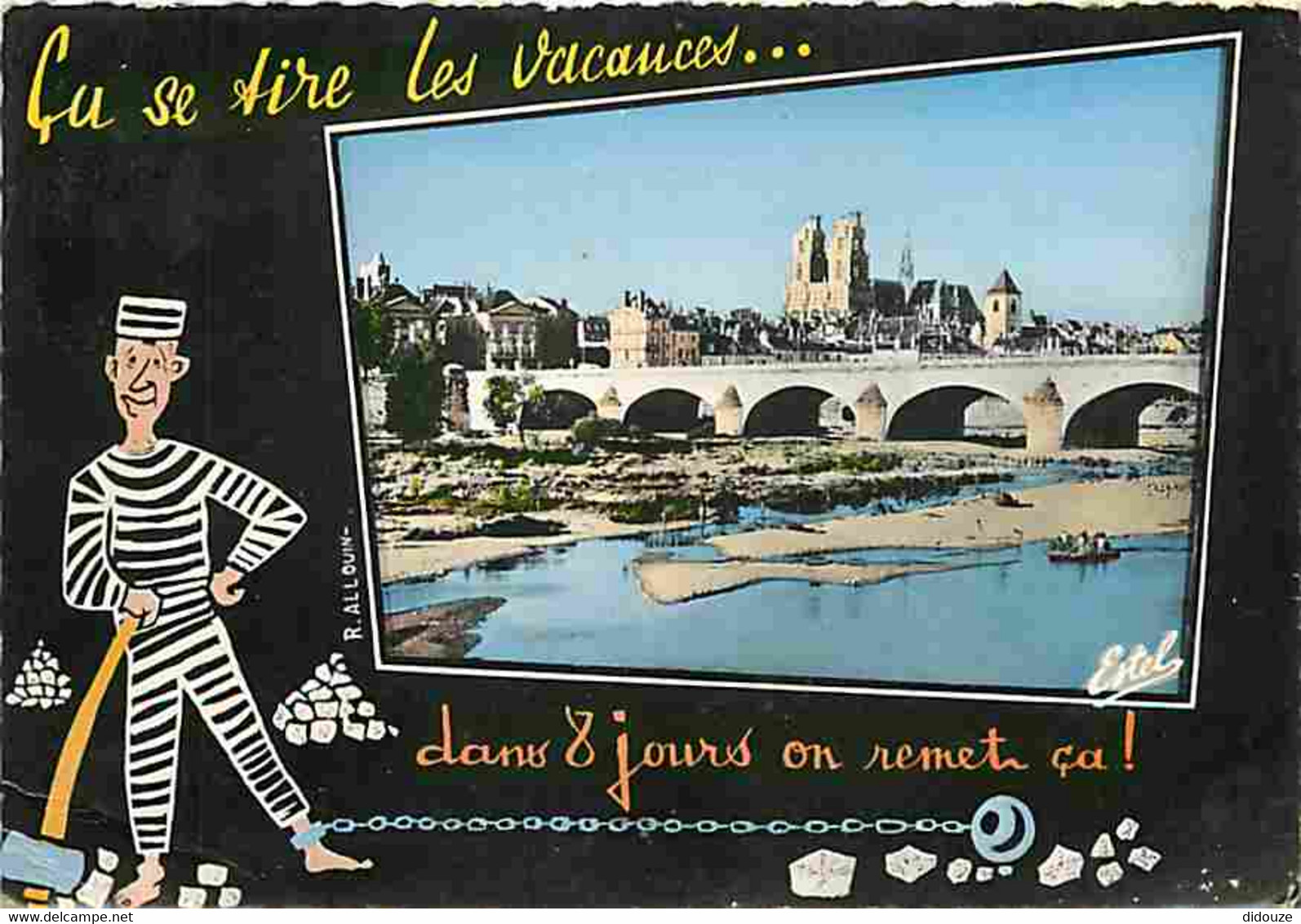 45 - Orléans - Vue Générale - Le Pont Sur La Loire - CPM - Voir Scans Recto-Verso - Orleans