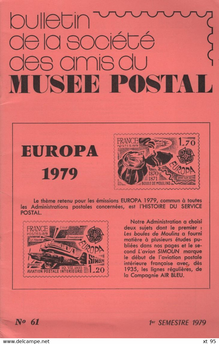Relais - N°61 - Voir Sommaire - Amis Du Musee Postal - Autres & Non Classés