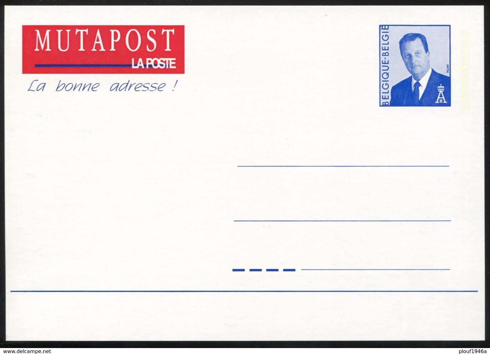 1996 "Mutapost" FR - Avis Changement Adresse