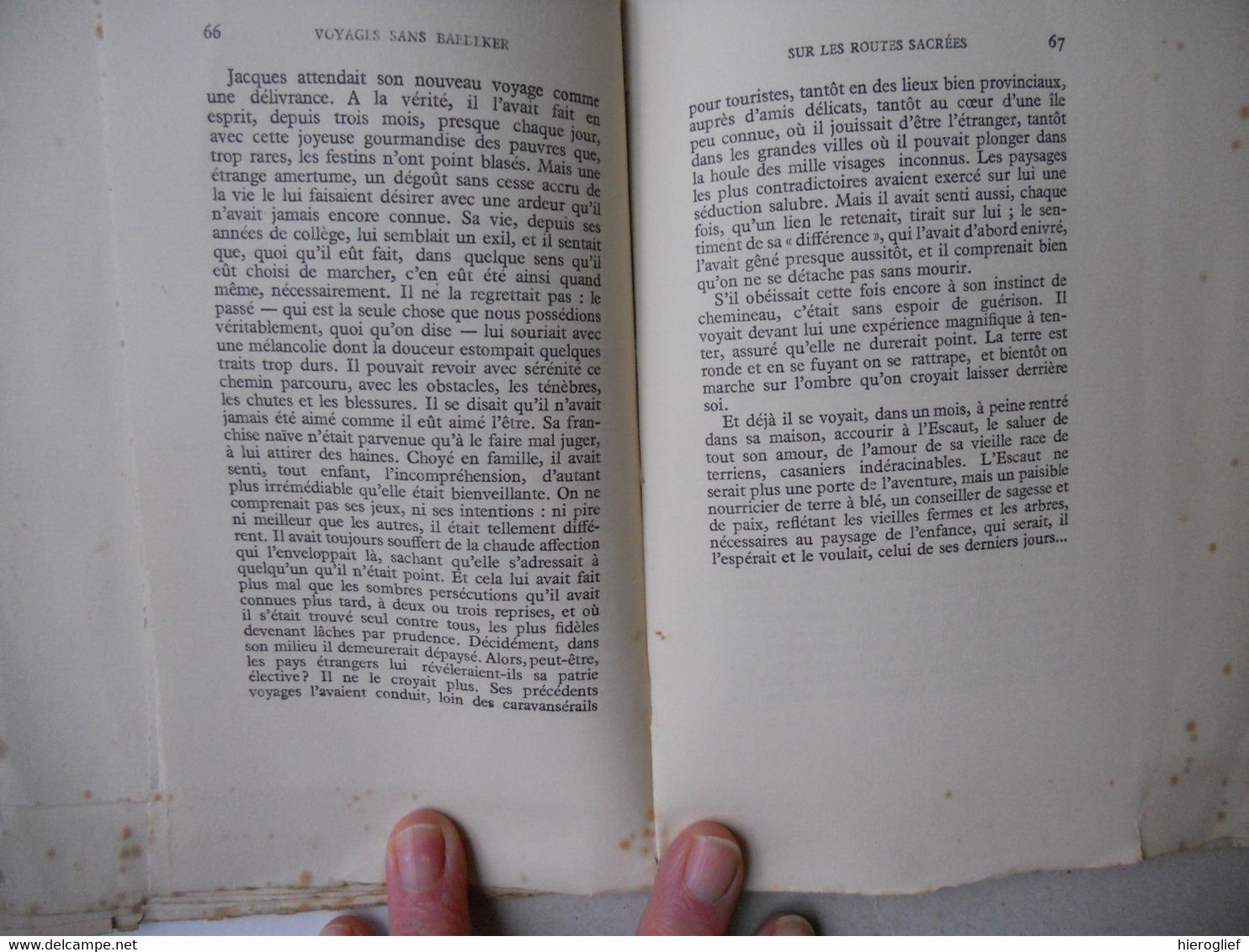 VOYAGES SANS BAEDEKER par Camille Melloy 1936 signé + dédicasse / exempl 38 de 45