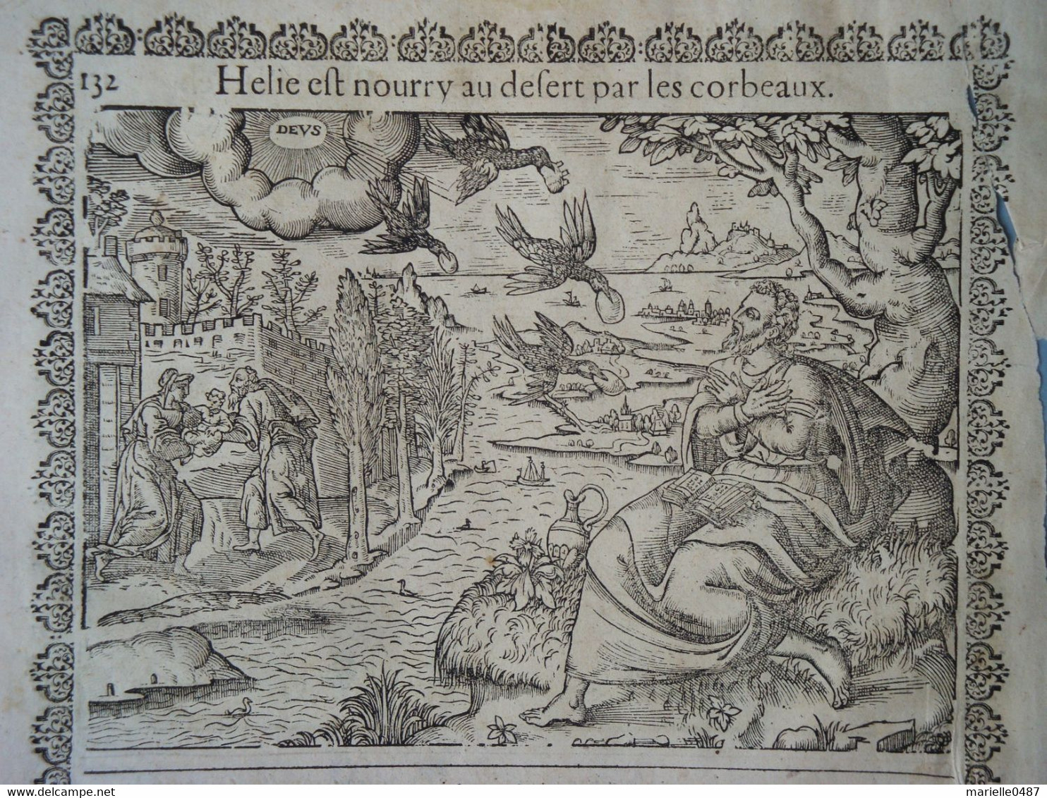 BIBLE DE JEAN COUSIN - Gravures Sur Bois. - Jusque 1700