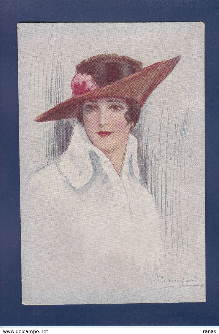 CPA BOMPARD Femme Woman Art Déco Non Circulé 2357-929 - Bompard, S.