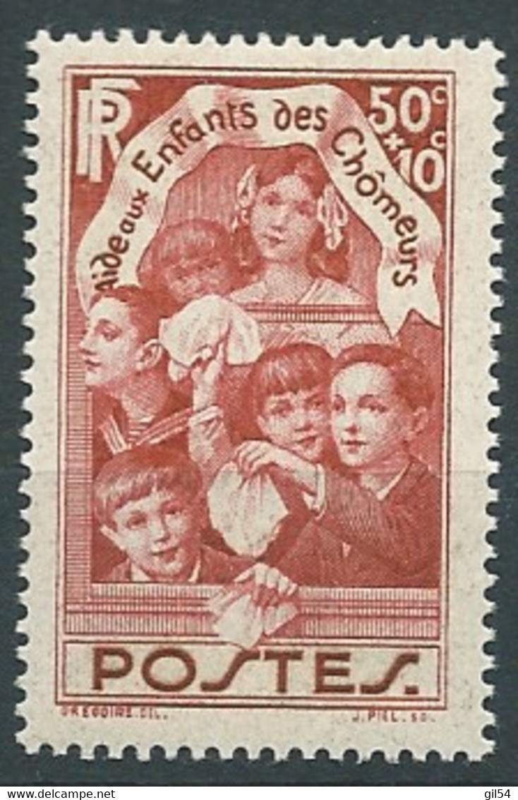 France Yvert N° 312 **  -  1 Valeur Neuve Sans Charnière  ( Cote Yvert = 8 Euros ) - BIP 6302 - Ungebraucht