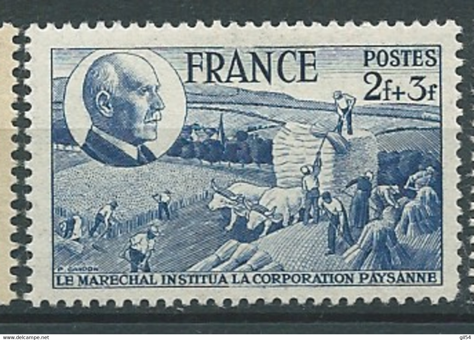 France   - Yvert N° 607 **  , 1 Valeur Neuve Sans Charnière , ( Cote Yvert  0,80  EUROS  -  Bip 6314 - Unused Stamps