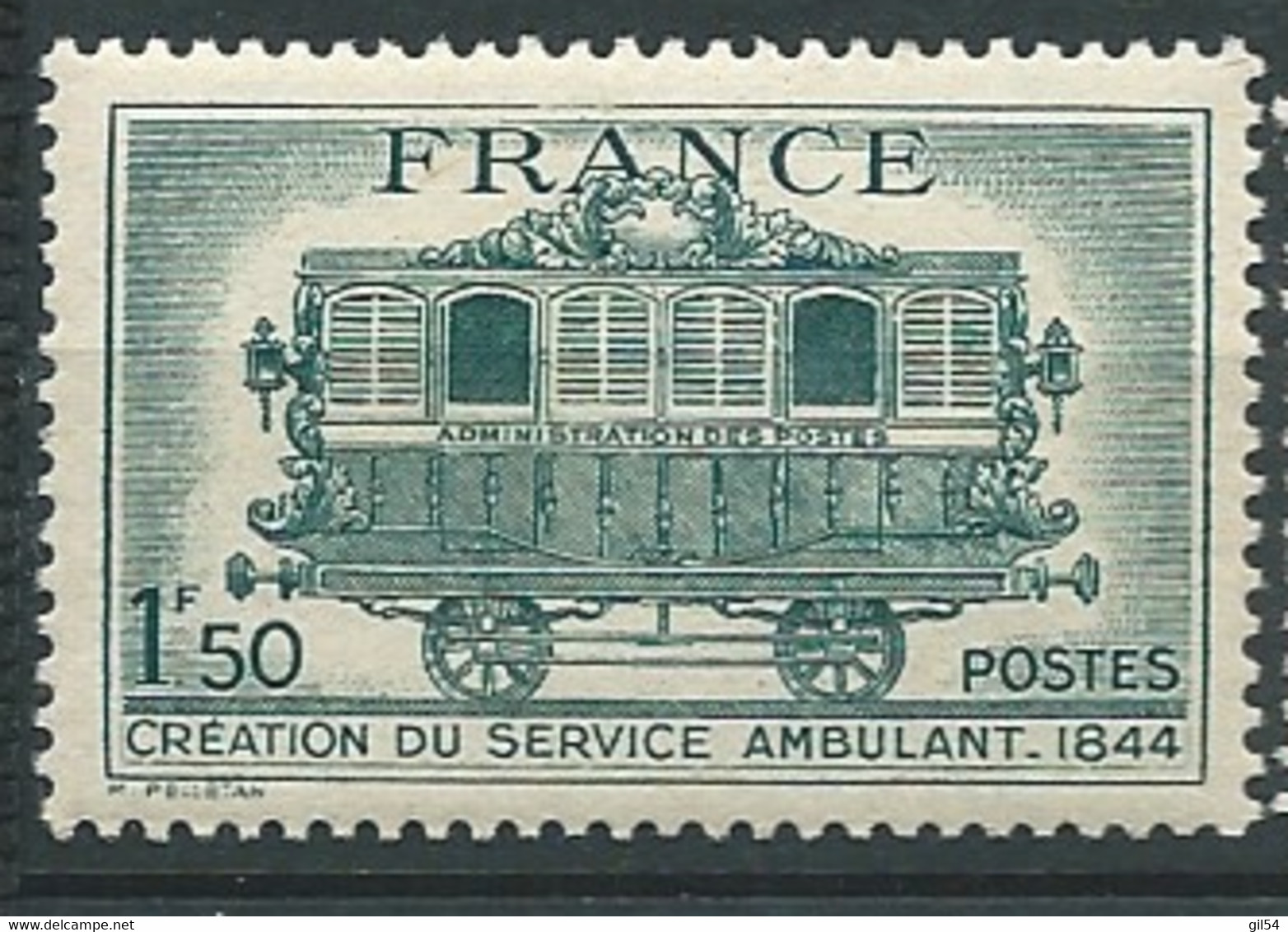 France   - Yvert N° 609 **  , 1 Valeur Neuve Sans Charnière , ( Cote Yvert 1  EUROS  -  Bip 6317 - Nuovi
