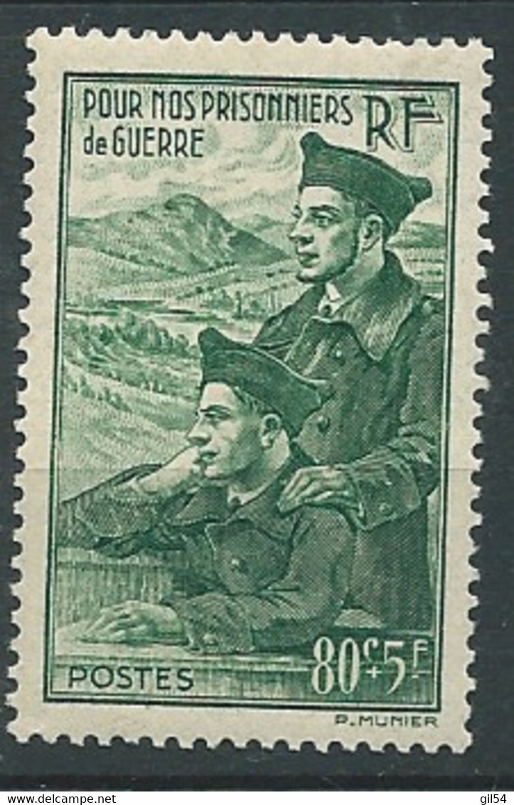 France   - Yvert N° 474 **  , 1 Valeur Neuve Sans Charnière , ( Cote Yvert   2 EUROS  -  Bip 6322 - Unused Stamps