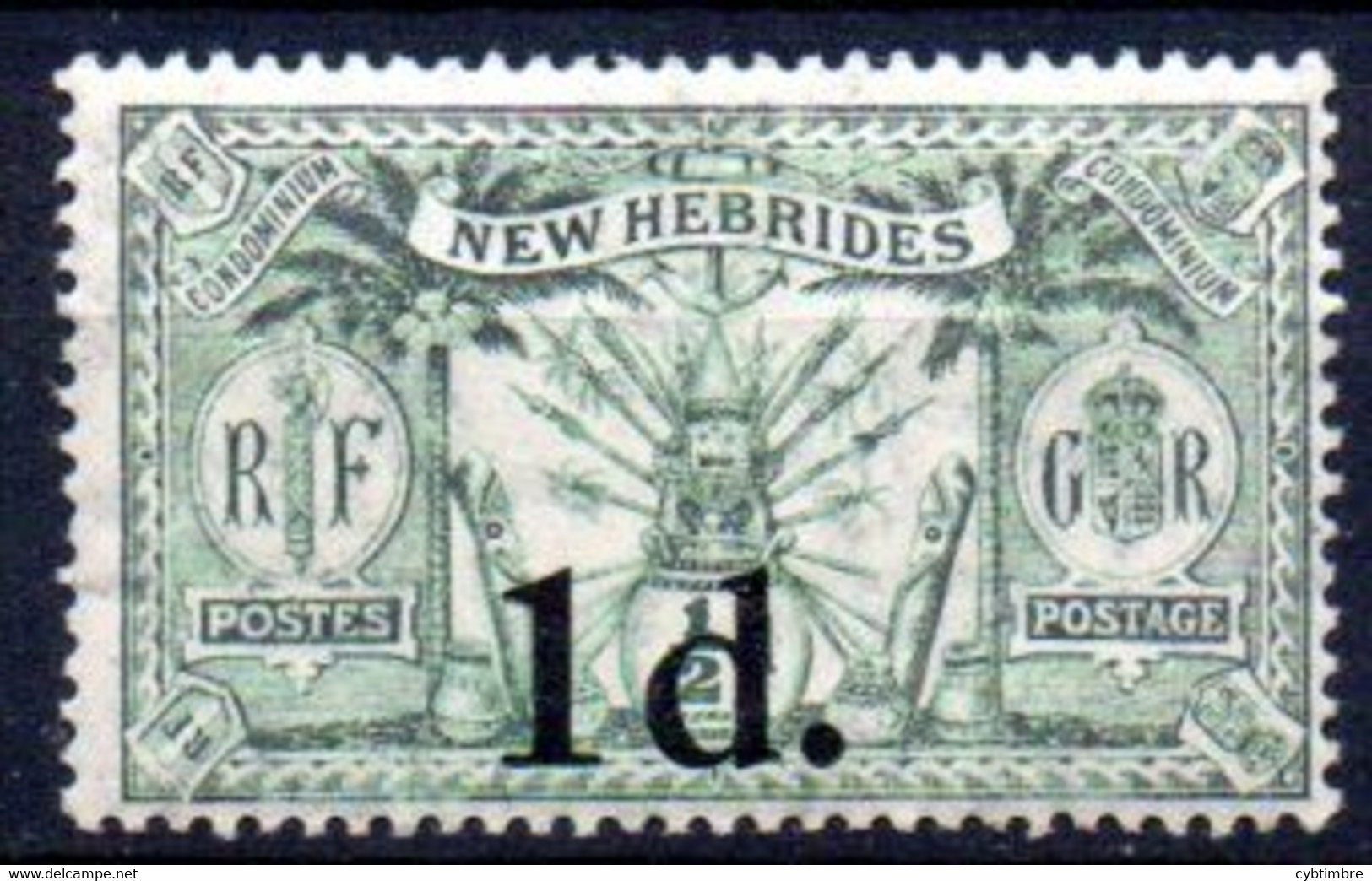 Nouvelles Hebrides: Yvert N° 77**; MNH - Unused Stamps