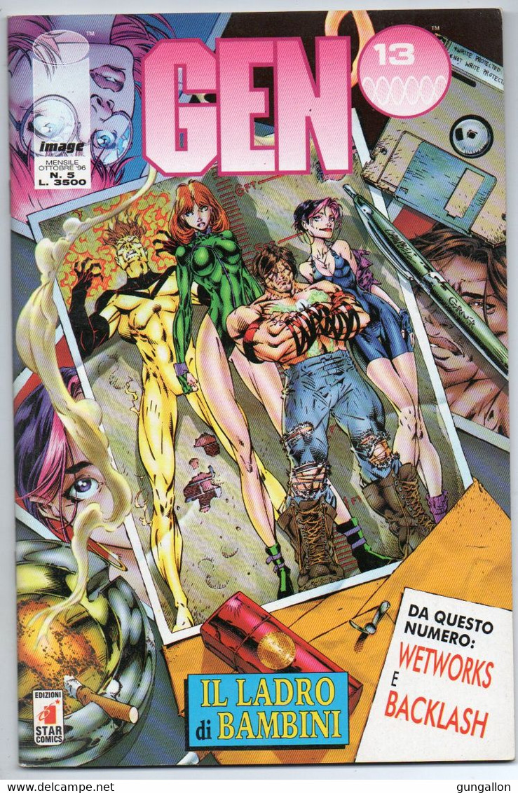 Gen 13 (Star Comics 1996) N. 5 - Super Heroes