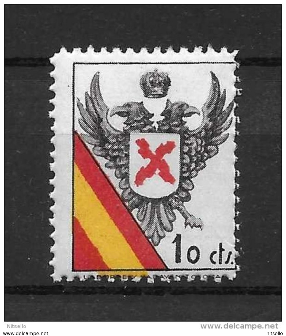 LOTE 2229 /// ESPAÑA 1939. GUERRA CIVIL. NAVARRA. REQUETES. GALVEZ Nº 2 **MNH - Nationalist Issues