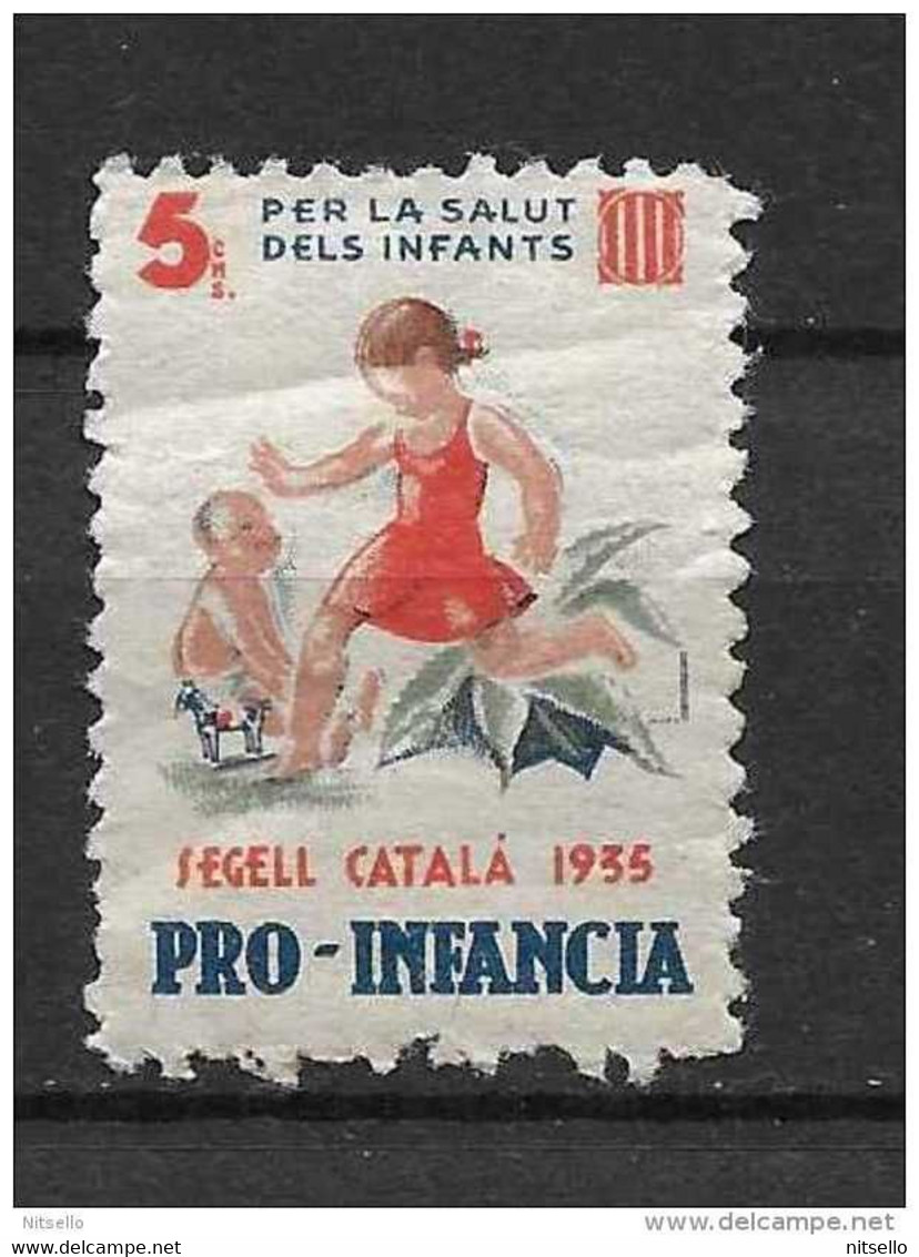 LOTE 2229  ///  (C025) GUERRA CIVIL -  PRO INFANCIA 1935 - Emissioni Nazionaliste